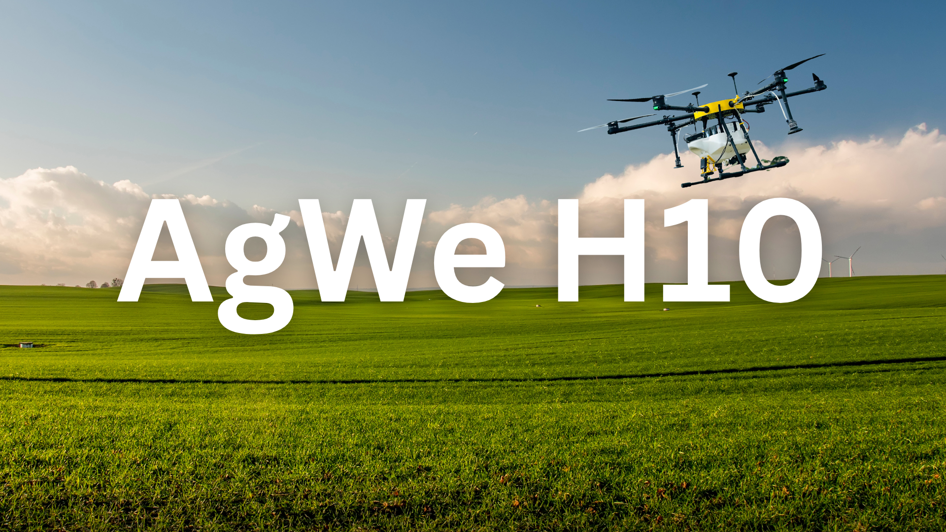 AgWe H10 Agriculture Drone