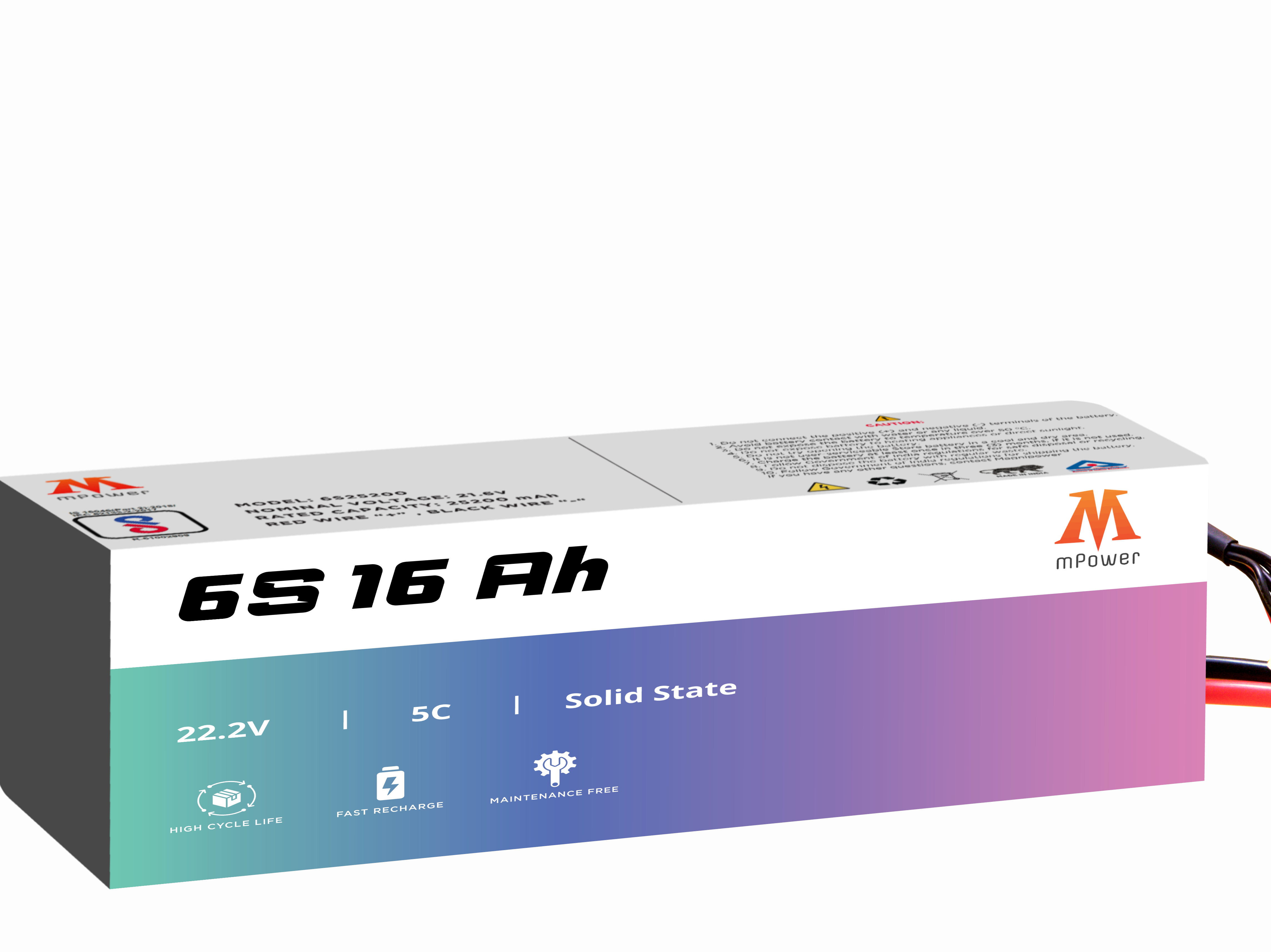 mPower 6S 16Ah Solid States