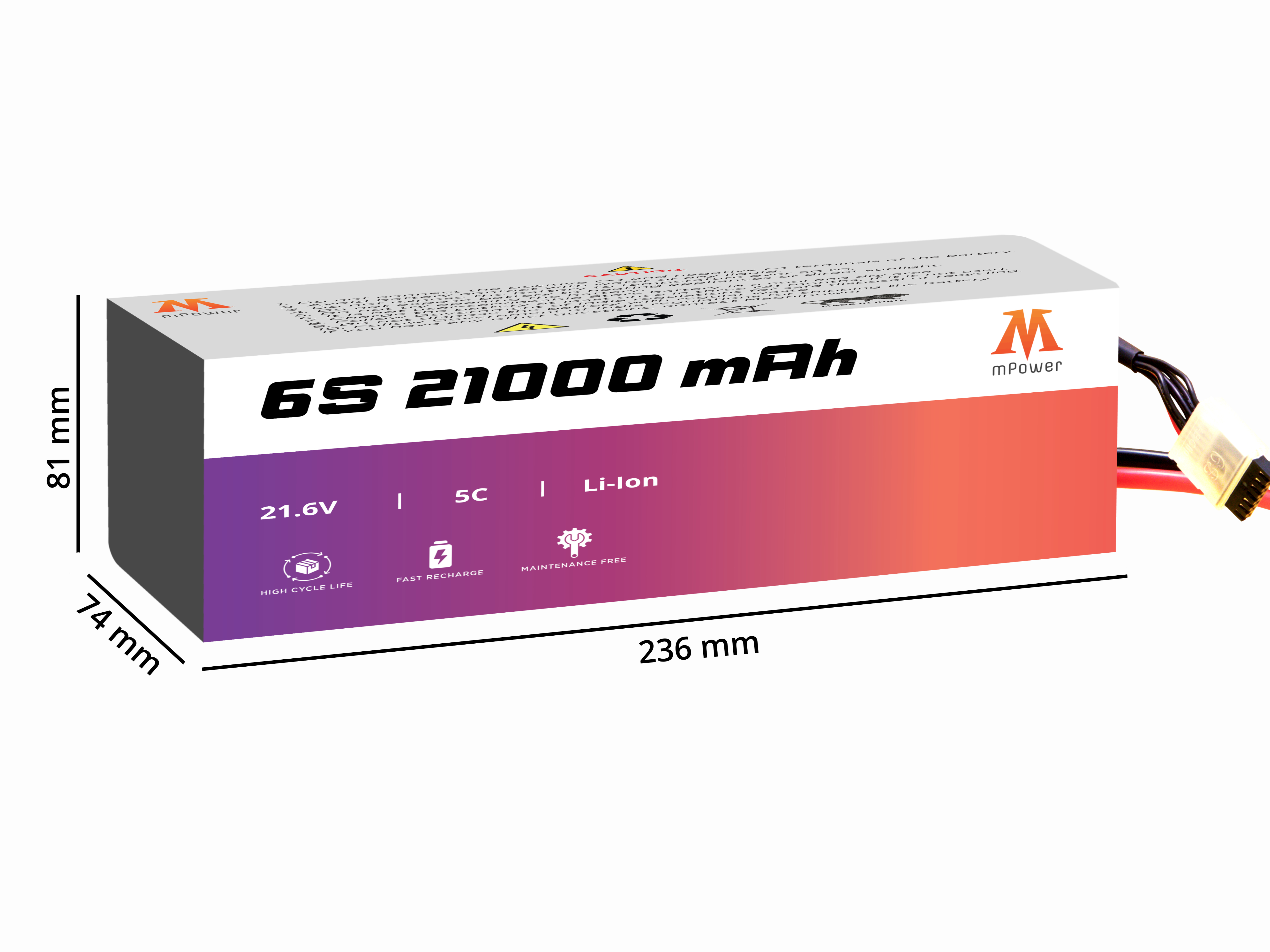 mPower 6S 21000mAh Lithium-ion